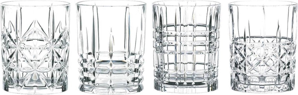 Nachtmann - verre à whisky 'highland' - 345 ml - lot de 4 pièces