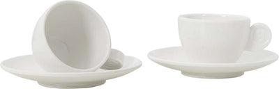 Gimex - ligne royale - service à expresso - ivoire - 85 ml - 2 pièces