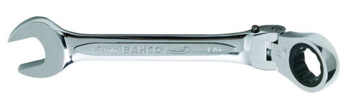 Clé mixte Bahco à cliquet 41rm tête flexible 19mm - 41rm-19