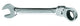 Clé mixte Bahco à cliquet 41rm tête flexible 19mm - 41rm-19