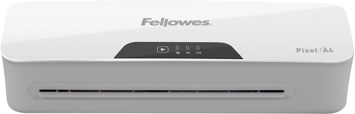 Machine à plastifier Fellowes Pixel A4 – 80–125 microns – prête en 3 minutes – pour les petits bureaux à domicile