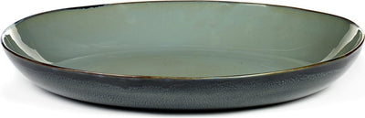 Serax - anita le grelle terres de rêves - bol de service - bleu foncé bleu fumé - 35 ø