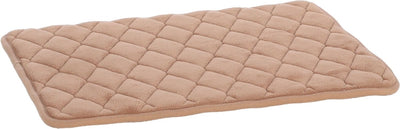 Coussin pour chien Flamingo - Coussin orthopédique pour chien - Coussin de banc en mousse à mémoire de forme - Weimar beige xs - Confort de couchage de la plus haute qualité - Antidérapant - 55,5 cm