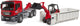 Bruder Man Tgs avec Rolntainer et Schäffer Compact Dother