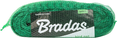 Filet anti-oiseaux Bradas 4x20 mètres - extra fort - maillage 19 mm - vert - filet de jardin oiseaux - contrôle des oiseaux