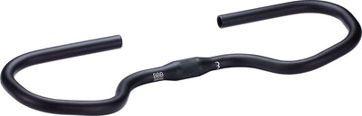Bbb cycling multibar os guidon de vélo - guidon papillon léger - guidon de vélo ergonomique vélo de ville - aluminium - noir - bhb-30os