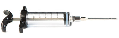 Injecteur de marinade Grizzly Grills - Seringue à viande pour mariner la viande à l'intérieur - Aiguille en acier inoxydable
