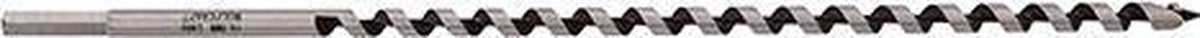Wolfcraft - Foret serpent 10 mm pour poutres en bois - 400 mm - Foret à bois à tige hexagonale - hex - Foret pour bois - 7670010