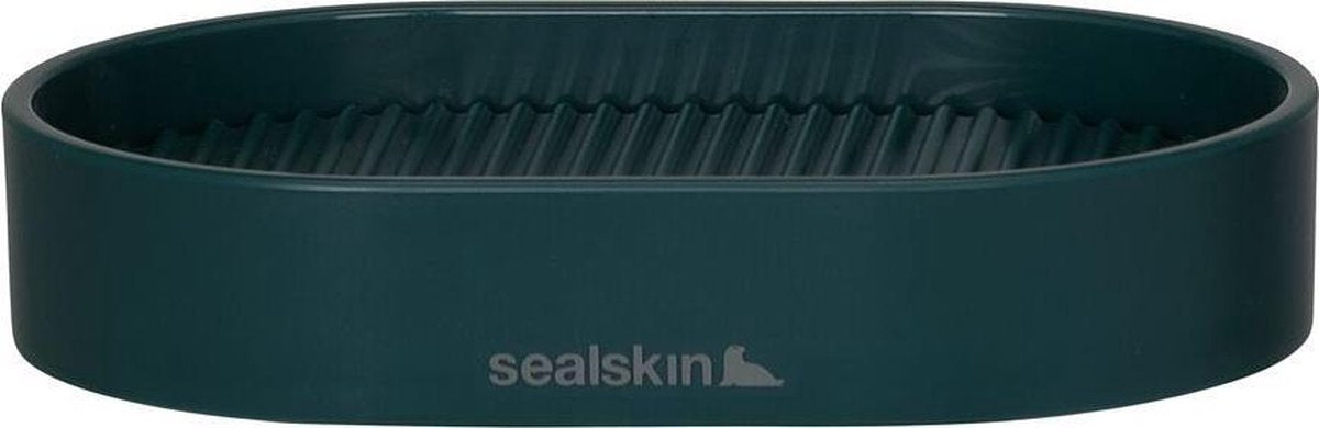 Sealskin brave - porte-savon - porte-savon - vert foncé
