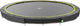 Exit toys trampoline de sport exit silhouette ø366cm - enterré - trampoline enterré - rond - pour enfants - noir
