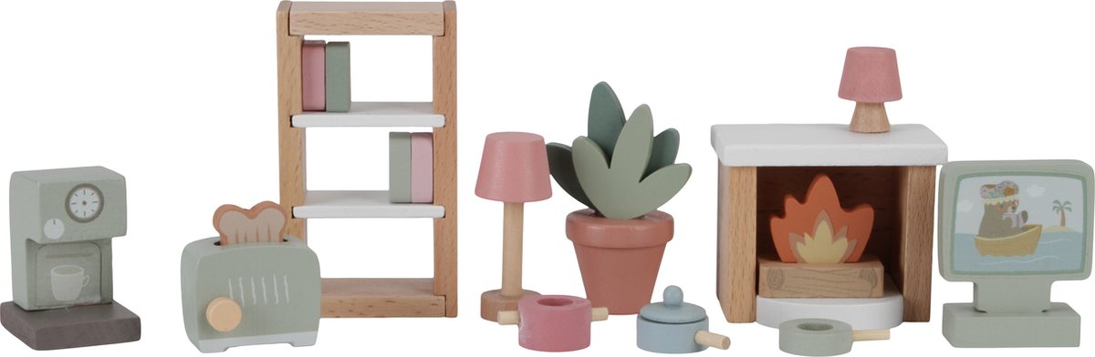 Little Dutch - ensemble de meubles pour maison de poupée FSC