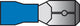 Carpoint connecteurs de câbles 740 bleu blister 10 pièces