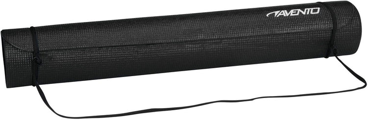Tapis de yoga fitness Avento basic - 173 x 61 x 0,4 cm - noir