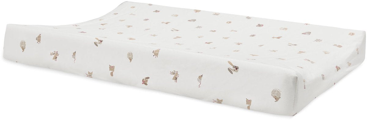 Housse de matelas à langer Jollein - 50x70cm - jersey - amis des animaux