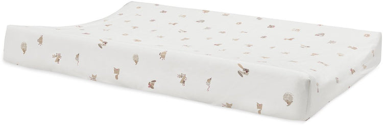 Housse de matelas à langer Jollein - 50x70cm - jersey - amis des animaux