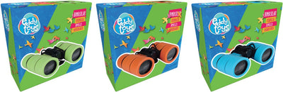 Eddy Toys - Jumelles jouets avec lanière - Jouets pour l'extérieur et les jeux d'aventure - 1 couleur aléatoire