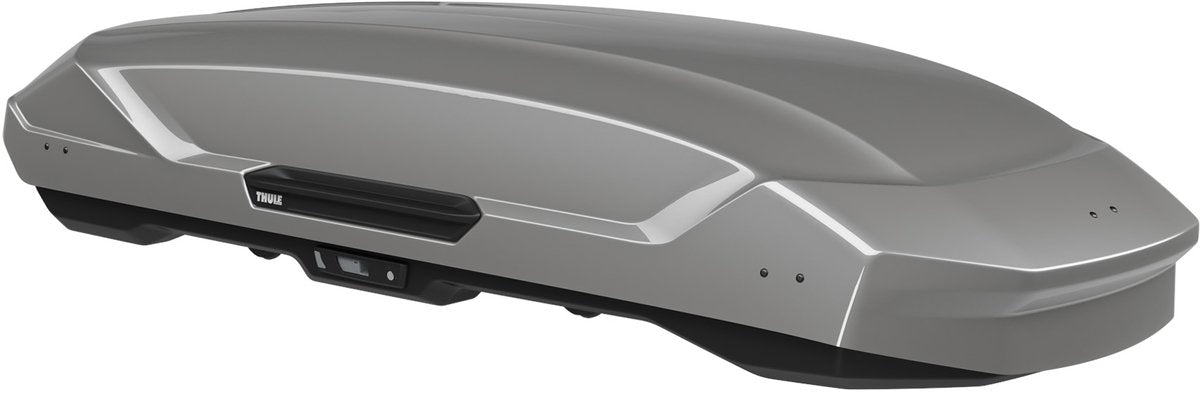 Thule motion 3 xxl titan brillant - coffre de toit - ouverture sur 2 côtés - capacité de charge 75kg - capacité 590 l