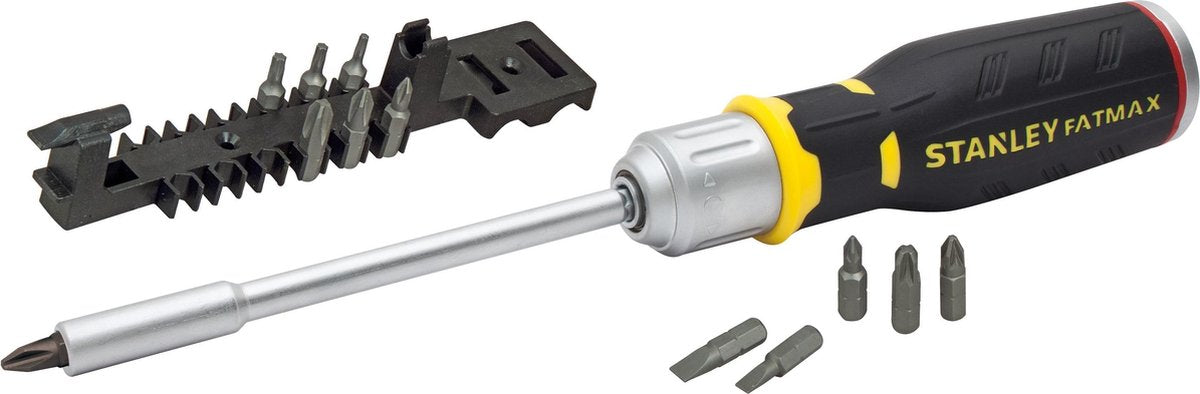 Stanley outils à main tournevis à cliquet fatmax® 12 embouts - fmht0-62690