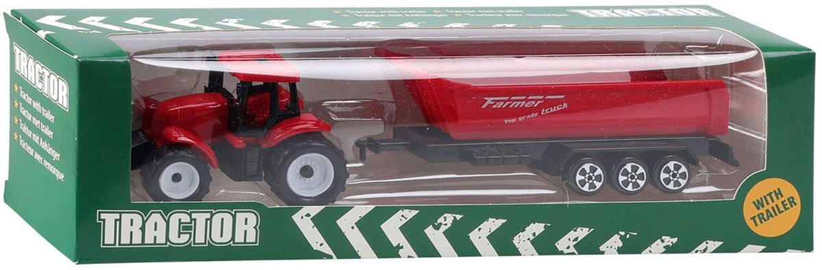 Tracteur avec remorque, 20,5 cm