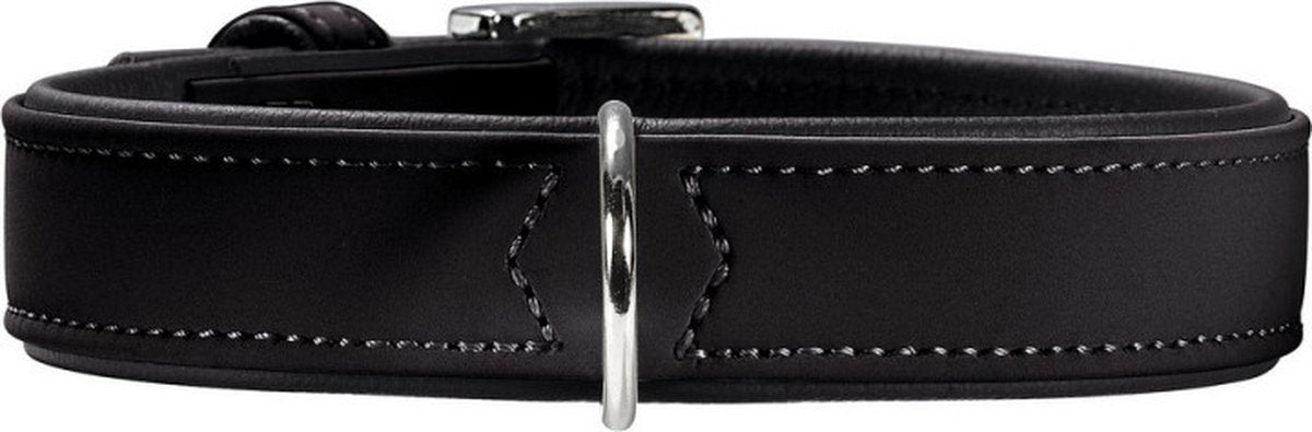 Collier pour chien Hunter softie noir (28-38 cm)