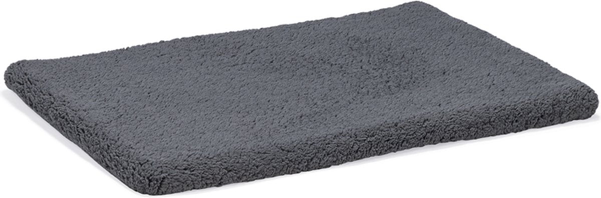 Beeztees ito - coussin de banc orthopédique - coussin pour chien - gris foncé - 89x60x4 cm - chien