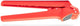 Presse-ail Dreamfarm Garject Lite, nylon rouge - 19 cm - facile à nettoyer |