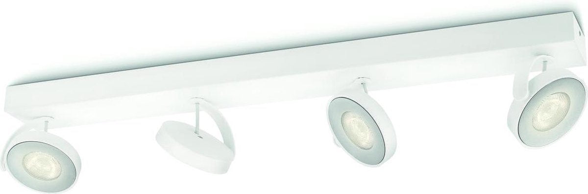 Spot en saillie Philips LED Philips Clockwork - 4 lumières - blanc