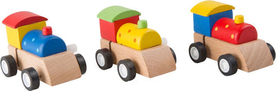 Petit trains en bois à pied wrandolable, pièce EP