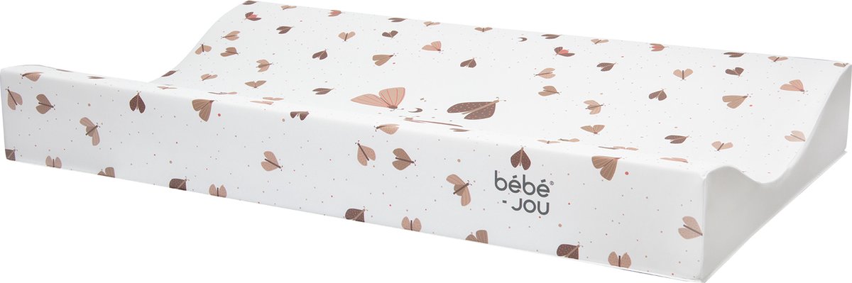 Matelas à langer Bébé-jou doux papillon 72 x 44 cm