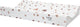 Matelas à langer Bébé-jou doux papillon 72 x 44 cm