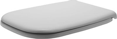 Duravit d-code abattant de toilette 43x36x4cm plastique compact blanc brillant