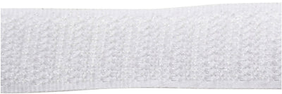 Creativ Company Velcro Hook and Lus Close, b: 20 mm, blanc, 5 m 1 rouleau