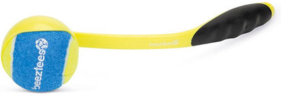 Beeztees lanceur de balles de tennis fetch - jouet pour chien - jaune - 31 cm