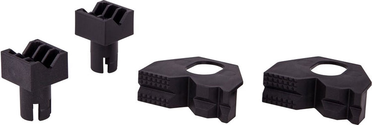 Wolfcraft - jeu de mâchoires de serrage pour serrage plat et rond pour table de travail - pince pour plan de travail - pince pour établi - 6174000