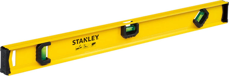 Niveau à bulle Stanley i-beam 1200mm 3l avec fiole 180°
