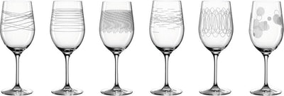 Leonardo casella - verre à vin assorti - 430 ml - 6 pièces