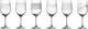Leonardo casella - verre à vin assorti - 430 ml - 6 pièces