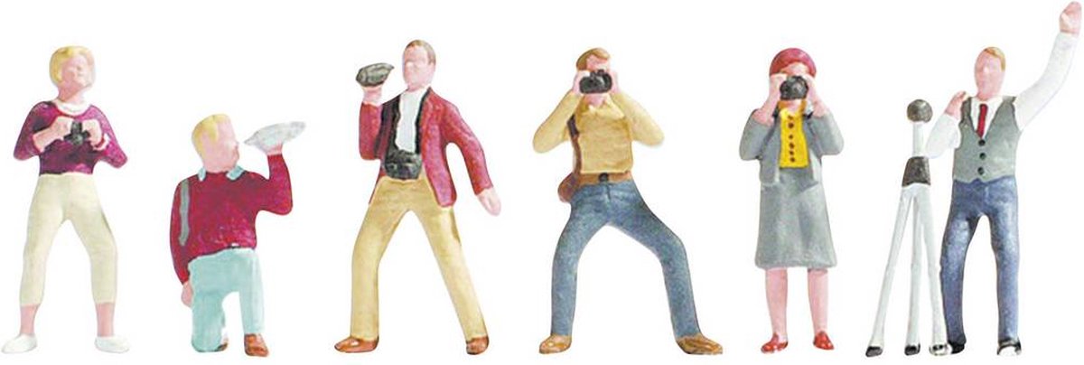 Ni 36571 n photographes figures peintes, debout