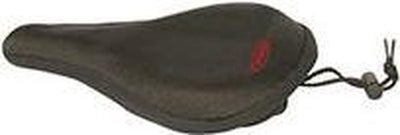 Housse de selle Dresco - gel - noir