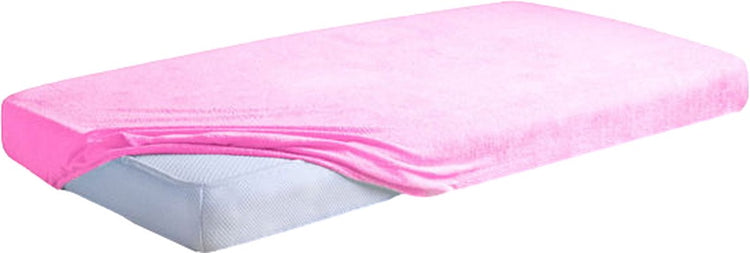 Babymatex drap housse matelas junior classique éponge rose 70x140 cm TB0291_10
