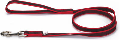 Laisse pour chien antidérapante Julius k9 rouge 20mm x 1,2m avec poignée