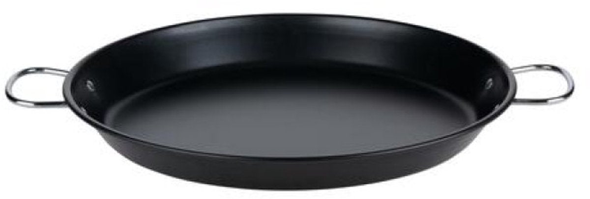Poêle à paella espagnole Alpina - poêle de cuisson 39,5 cm - antiadhésive - sans PFA - légère - spacieuse - idéale pour la paella et les grands plats