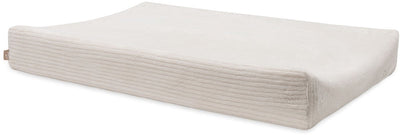 Housse de matelas à langer Jollein - 50x70 cm - côtes nuageuses - flocons d'avoine