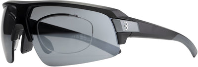 Bbb cycling impulse optic prescription lunettes de cyclisme - dioptrie -6 à +6 - monture en grilamid biosourcé - noir mat - bsg-71