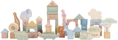 Blocs de construction Little Dutch Safari Friends en tonnes de FSC