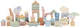 Blocs de construction Little Dutch Safari Friends en tonnes de FSC