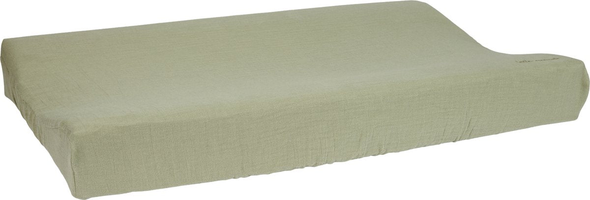 Housse de matelas à langer Little Dutch - vert - petite ferme