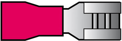 Carpoint connecteurs de câbles 741 rouge blister 10 pièces