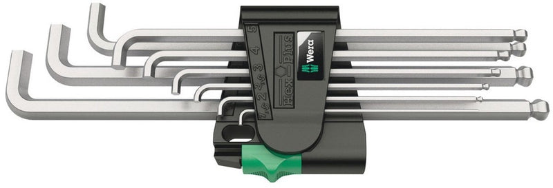 Wera Zuss Keys Set 950 9 hex-et plus 4