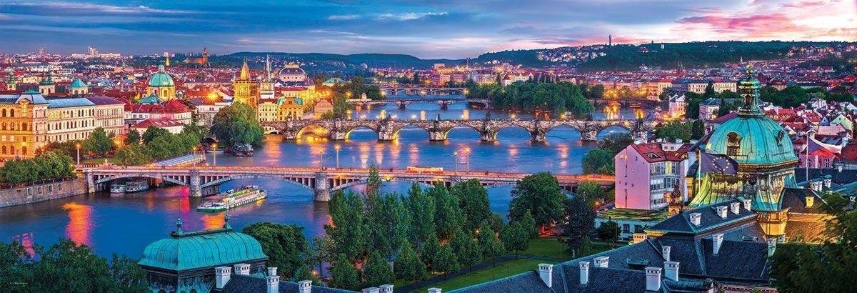 Eurographics panorama de prague république tchèque puzzle 1000 puzzle